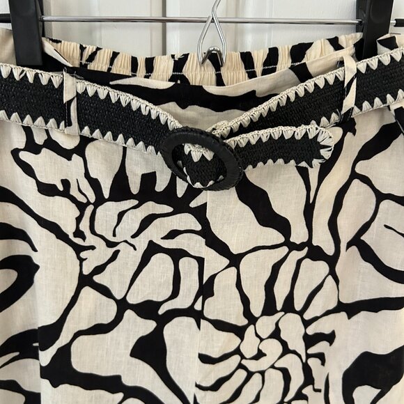 NWOT Rachel Zoe Wide Leg Linen Blend Pants - Picture 2 of 6